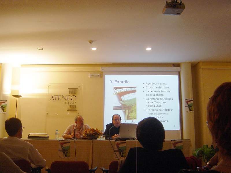 Carlos Navajas y Federico Soldevilla. Foto: Mª Caridad Iñiguez