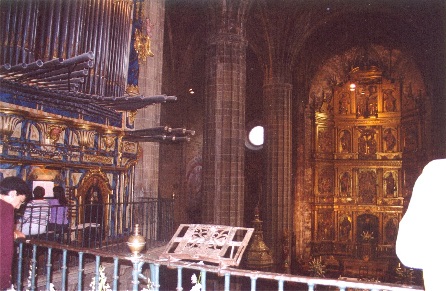 Retablo y rgano de Ntra Sra de la Asuncin - Foto: Isabel Gmez