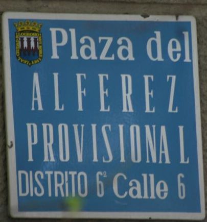 Plaza Alferez Provisional 1972. Foto: Fede