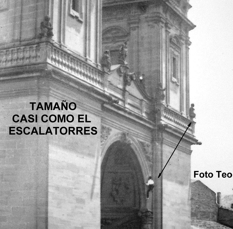 Tamaño casi como el del escalatorres