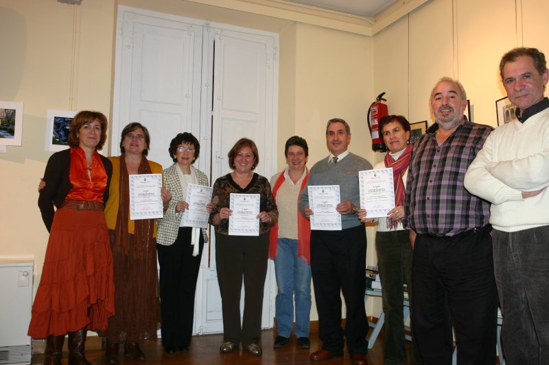 Premiados y conferenciantes