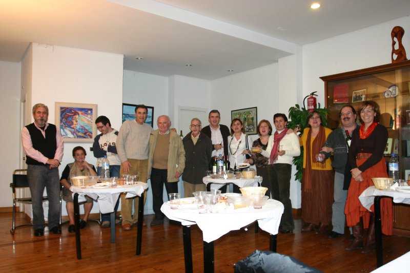 Compartiendo un vino