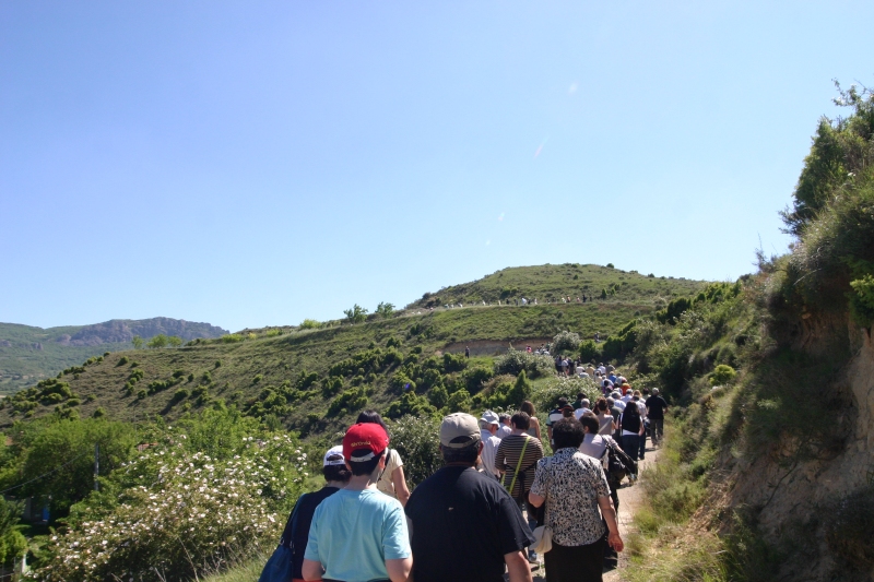 Subida al cerro San Martín. Foto: Fede