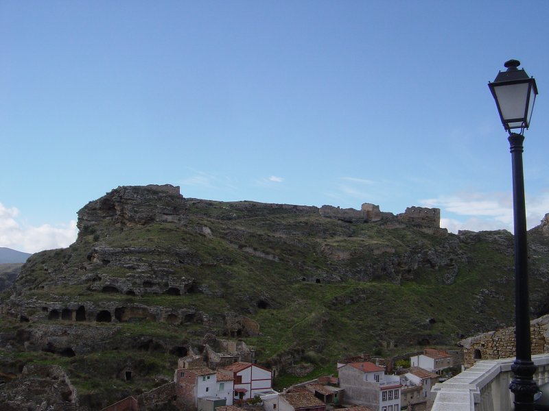 Vista del Castillo (Cervera del Río Alhama). Foto: Fede